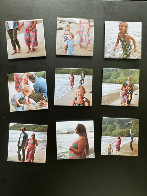 2" x 2" Custom Magnet Set - Set of 9